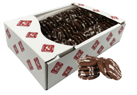 Glazed decorated sugar biscuits Figured